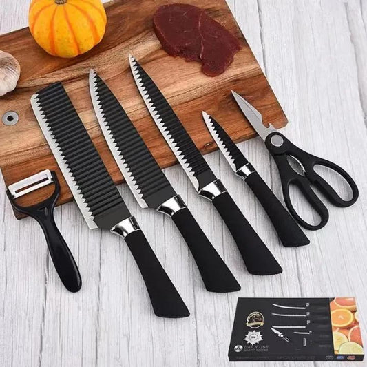 Kitchen Knife Set 6 Pcs